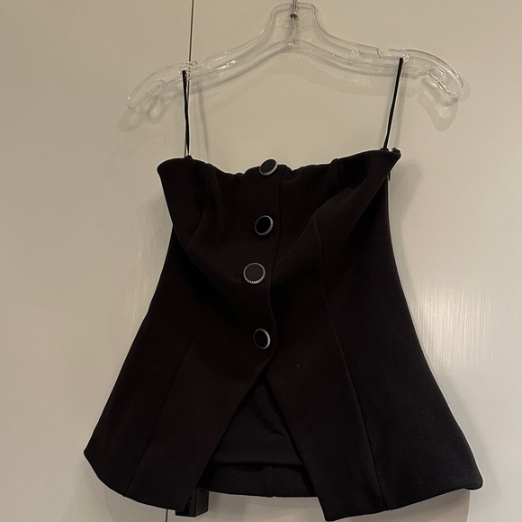 Reformation Tops - Reformation Black Strapless Top